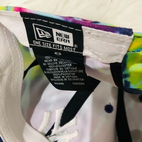 New Era Yankees CC Purple Tie Dye Men's Cap Casual Classic Adjustable NEW - Picture 7 of 7